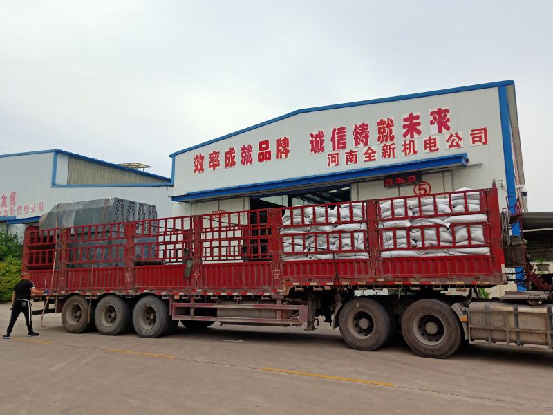 給客戶維修的1600kw高壓電（diàn）機裝（zhuāng）車發貨
