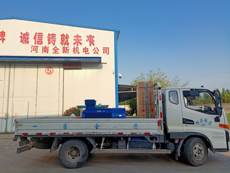 變頻電機配變頻櫃發貨（huò）  